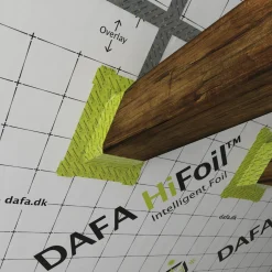 DAFA AIRSTOP SYSTEM HI-TACK LIME FOLIELINER DAMPSPÆRRETAPE 60 MM X 25 M