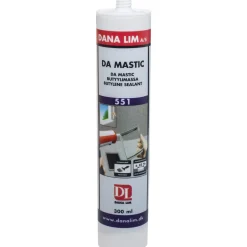 DANA LIM DA MASTIC 551 FUGEMASSE 300 ML GRÅ