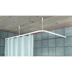 DEBEL UNIVERSAL KABINESTANG HVID 90-185 CM