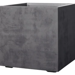 DEROMA MILLENIUM 208-620 PLANTEKASSE PLASTIK ANTRACITGRÅ 49X49X49CM