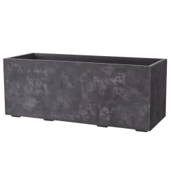 DEROMA MILLENIUM 208-611 PLANTEKASSE PLASTIK ANTRACITGRÅ L99 CM