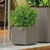 DEROMA MILLENIUM 208-622 PLANTEKASSE PLASTIK SANDSTEN 39X39X39 CM