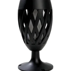 DET GAMLE APOTEK GLOWFIRE SOLCELLE FAKKEL SORT 58 CM