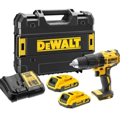 DEWALT DCD778D2T SLAGBOREMASKINE AKKU MED BATTERI OG LADER