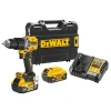 DEWALT DCD805P2T-QW SLAGBORE-/SKRUEMASKINE LI-ION BATTERI MED BATTERI OG LADER