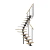 DOLLE BOSTON PLADSBESP. TRAPPE SORT EG SHAPE 6 GELÆNDER 12 TRIN