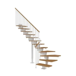 DOLLE DUBAI TRAPPE HVID EG CLASSIC III 13 TRIN