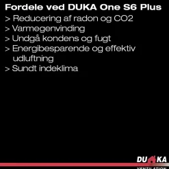 DUKA ONE S6 PLUS VARMEGENVINDING 160 MM