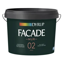 DYRUP FACADE MURMALING 9 L HVID