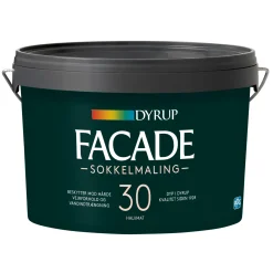 DYRUP FACADE SOKKELMALING 2,25 L SORT