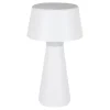 EGLO DÆMPBAR GENOPLADELIG BORDLAMPE HVID