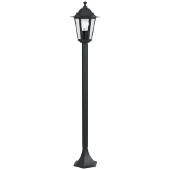 EGLO LATERNA BEDLAMPE SORT/TRANSPARENT 100 CM