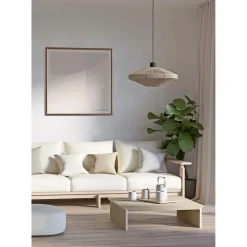 EGLO MIDSUMMER PENDEL SORT/CREME 38 CM