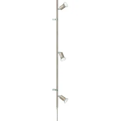 EGLO MINI 3 SKINNESPOT BØRSTET STÅL GU10 3X3W