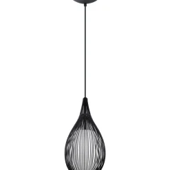 EGLO RAZONI PENDEL SORT/HVID 19 CM