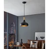 EGLO SABINAR PENDEL SORT/BRUN 28 CM