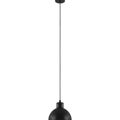 EGLO TRURO PENDEL SORT/HVID 21 CM