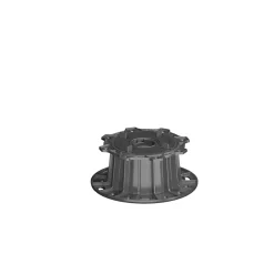 EUROTEC FORHØJELSESPROFIL 19X13X19CM SORT 1 STK