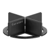 EUROTEC FORHØJELSESPROFIL 15X53X3MM SORT 100 STK