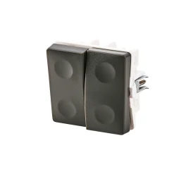 FESH SWITCH CURVELINE KRONE - 1,0 MODUL AFBRYDER KOKSGRÅ