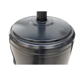 F&H COM RUND TERRASSEVARMER SORT 5000-12000 WATT