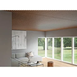 FORZES ACOUSTICS AKUSTIKPLADE RØGET EG / SORT AKUSTIKPLADE 43 X 600 X 2400 MM