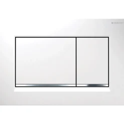 GEBERIT SIGMA30 BETJENINGSPLADE HVID