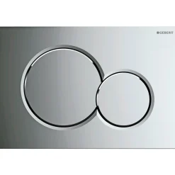 GEBERIT SIGMA01 BETJENINGSPLADE KROM