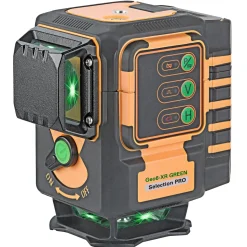 GEO-FENNEL GEO6-XR GRØN LINJELASER UDEN MODTAGER: 80 M / MED MODTAGER: 120 M