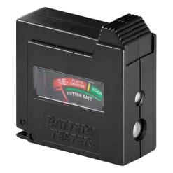 GOOBAY BATTERITESTER AAA, AA, C, D, 9V OG KNAPCELLER