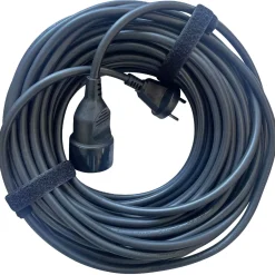 GRIPO PVC KABELSÆT 2X1,5MM² 20 M SORT