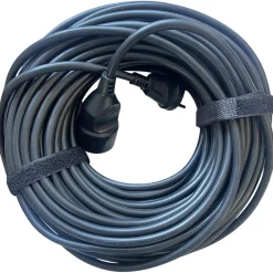 GRIPO PVC KABELSÆT 2X1,5MM² 30 M SORT