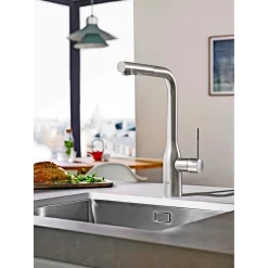 GROHE ESSENCE KØKKENARMATUR BØRSTET STÅL