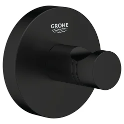 GROHE ESSENTIALS QUICKFIX HÅNDKLÆDEKROG MAT SORT