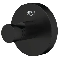 GROHE ESSENTIALS QUICKFIX HÅNDKLÆDEKROG MAT SORT