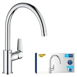 GROHE START EDGE QUICKFIX, C-TUD KØKKENARMATUR KROM