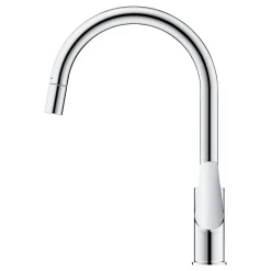GROHE START EDGE QUICKFIX, C-TUD, M/UDTRÆK KØKKENARMATUR KROM