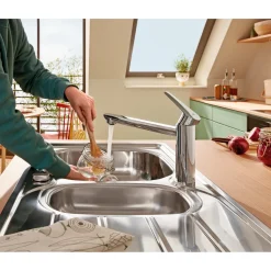 GROHE START EDGE QUICKFIX KØKKENARMATUR KROM