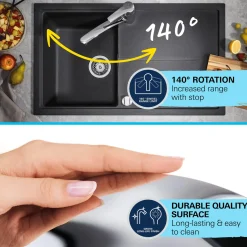 GROHE START LAV TUD KØKKENARMATUR KROM