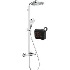 HANSGROHE CROMETTA S240 INKL. HØJTALER BRUSESYSTEM KROM