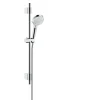 HANSGROHE CROMETTA VARIO BRUSERSTANGSÆT HVID/FORKROMET