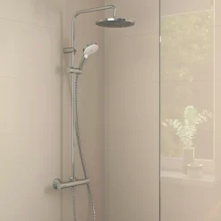 HANSGROHE MOVENTA ECOSMART S240 BRUSESYSTEM KROM