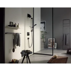 HANSGROHE PULSIFY SELECT S 105 3JET BRUSERSTANGSÆT SORT
