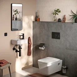 HANSGROHE REBRIS 80 COOLSTART HÅNDVASKARMATUR 1-GREB MAT SORT