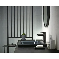 HANSGROHE TALIS E 110 HÅNDVASKARMATUR 1-GREB SORT