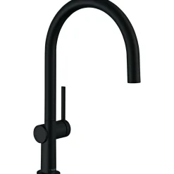 HANSGROHE TALIS M54 220 KØKKENARMATUR MAT SORT