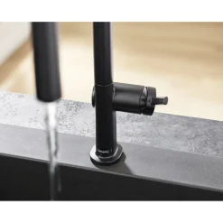HANSGROHE TALIS M54 210 KØKKENARMATUR MAT SORT