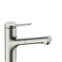 HANSGROHE ZESIS M33 150 KØKKENARMATUR BØRSTET KROM
