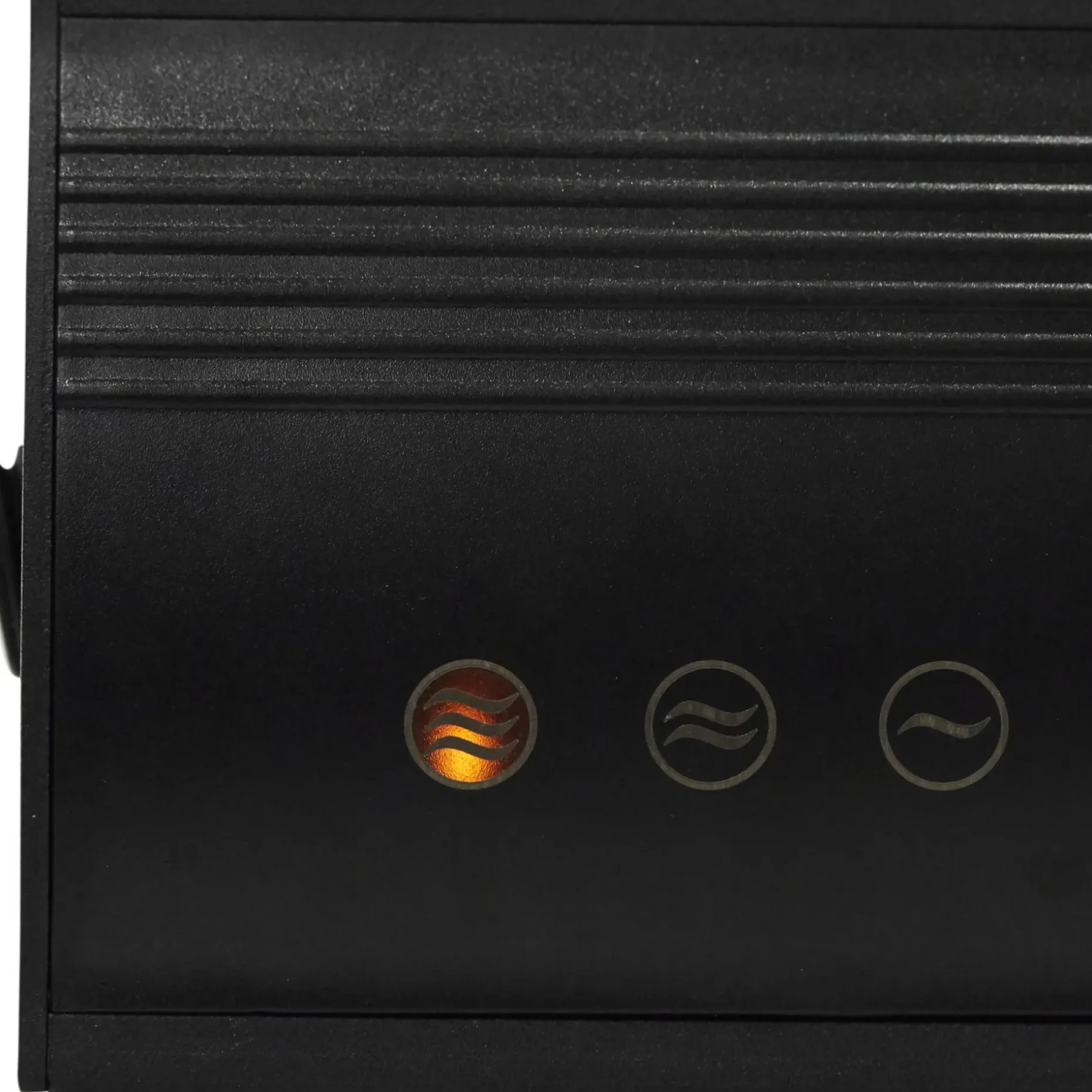 HEAT1 212-360 TERRASSEVARMER SORT 650/2000 W