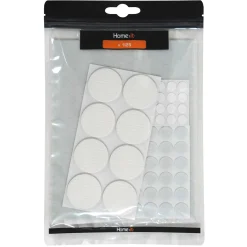 HOME>IT ASSORTERET FILTPUDESÆT HVID 200X160X2 MM 125 STK